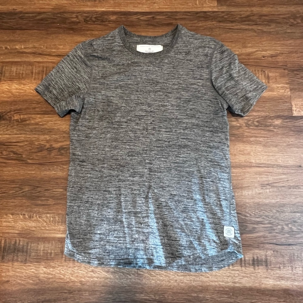 Reigning Champ Heathered Gray Short Sleeve Tee
